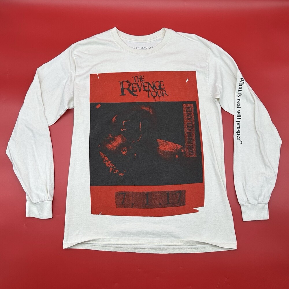 XXXTentacion The Revenge Tour 2017 Live from Atlanta Sz Medium Long Sleeve Shirt